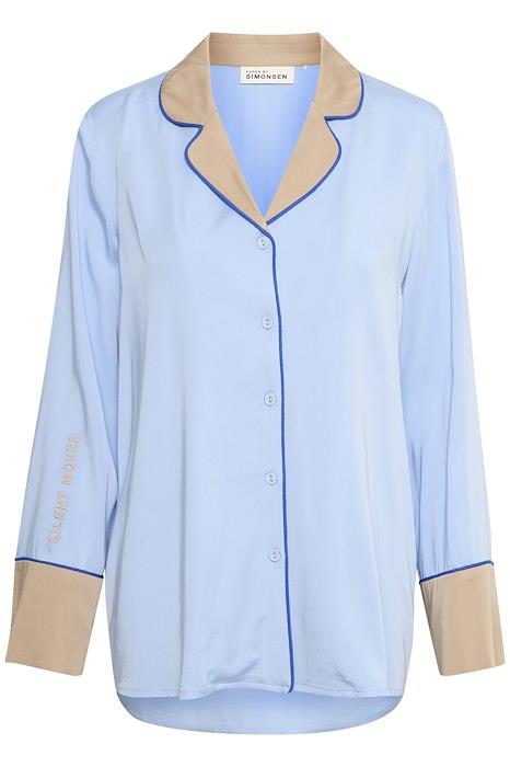 Karen By Simonsen Natskjorte - AveryKB Shirt, Cashmere Blue